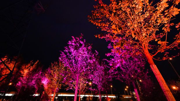 Южные ворота в Москву украшены подсветкой 2 DSC9020