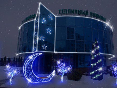 Оригинальная новогодняя светодиодная иллюминация различных видов 1 10 3