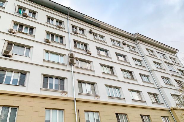 Неоклассика, конструктивизм, эклектика: в Москве восстановили фасады многоквартирных домов, построенных в разных стилях 9 991f87462226231af8878b30eac1b74c