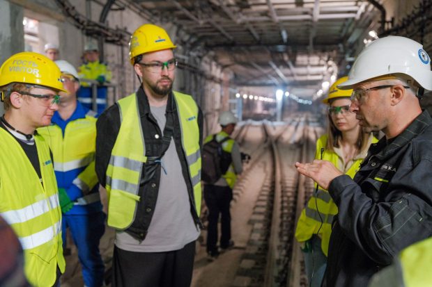 Горожане побывали на строящихся станциях Троицкой линии метро в рамках форума-фестиваля «Москва 2030» 12 c2260f89764fb709896a849d2e182a2a