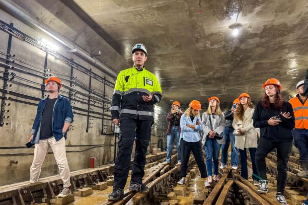 Горожане побывали на строящихся станциях Троицкой линии метро в рамках форума-фестиваля «Москва 2030» 7 cfe2df0c319322faffd66328b1da3c6b