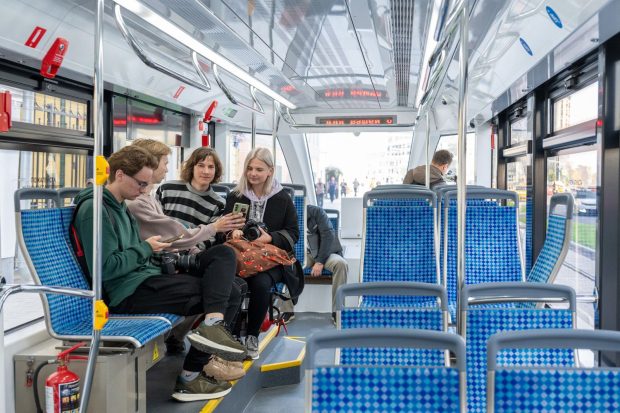 Сергей Собянин открыл новую трамвайную линию на улице Сергия Радонежского 9 d92ee4113a6337251297fd19dcc9b522