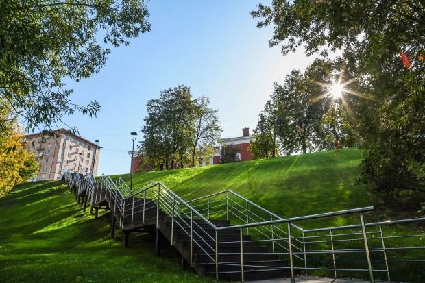 Территории возле причалов Кутузовский и Сити — Багратион благоустроили 6 9a4218ca761341545c6855600c45c976