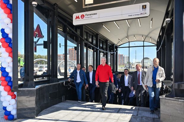 Собянин: Станцией метро «Потапово» воспользовались более 400 тыс. пассажиров 2 dfc02c6a099f7940fe69852c7e7497e4