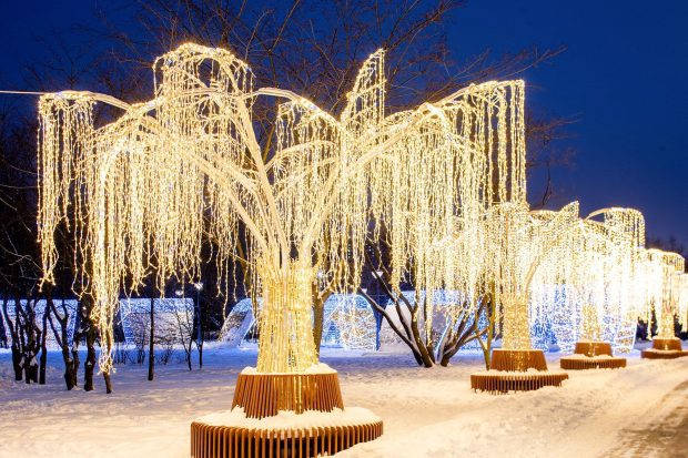 Добрая медведица, сказочные олени и ажурные арки: как украсили парки Москвы 23 799711c5c9f0e25fda1c2935b3df4cd0