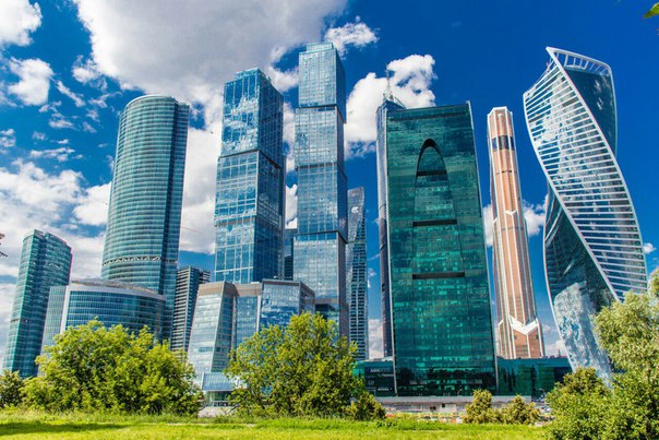 Семь из десяти самых высоких зданий Европы находятся в Москве