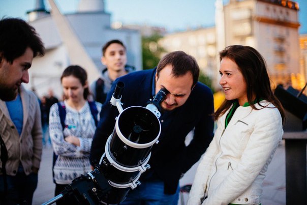 "100 часов астрономии" в Московском планетарии 