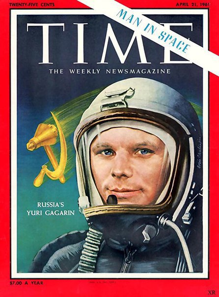 Обложка журнала Time 1961 года