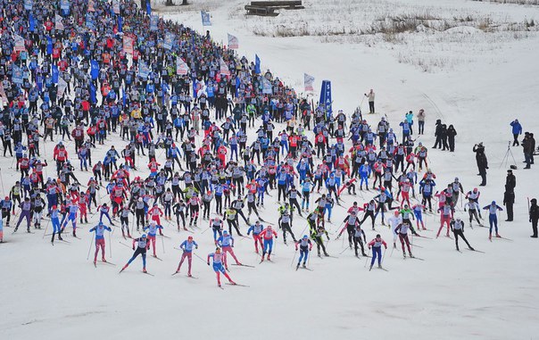 Московский этап всероссийской гонки «Лыжня России — 2017»