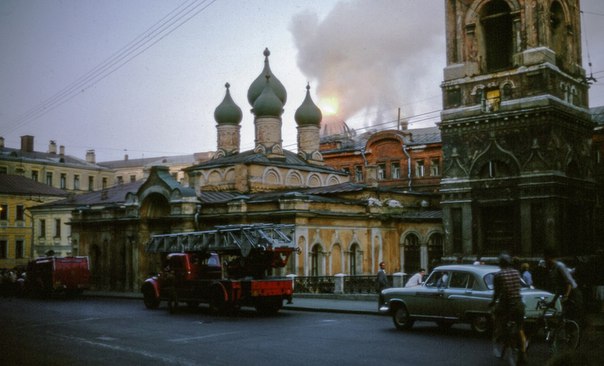 Редкие цветные фотографии Москвы 50-70-х годов