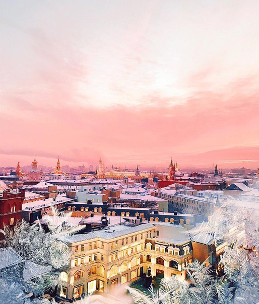 Волшебная красота зимней Москвы