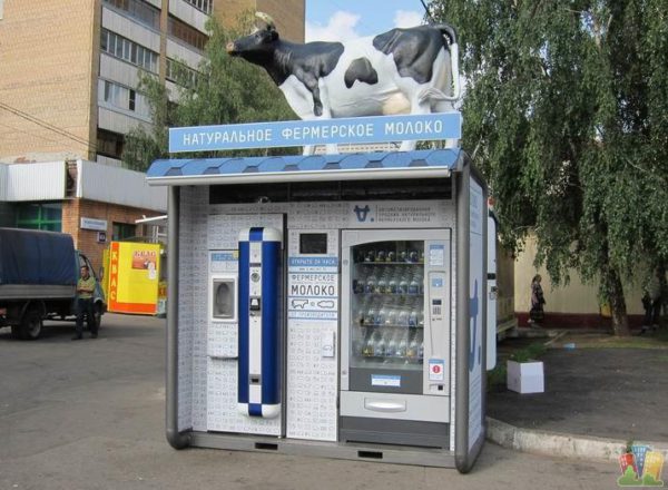 Первый новый молокомат появится 30 августа у станции метро «Тушинская» Первый новый молокомат появится 30 августа у станции метро «Тушинская»